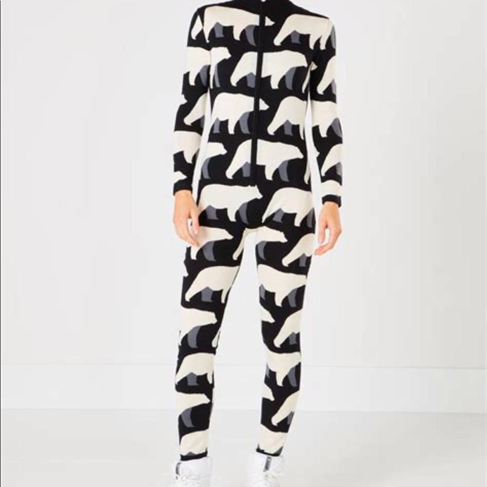 Perfect Moment Jumpsuit S Baselayer Polar Bear